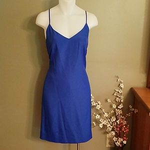 J. CREW cobalt blue dress